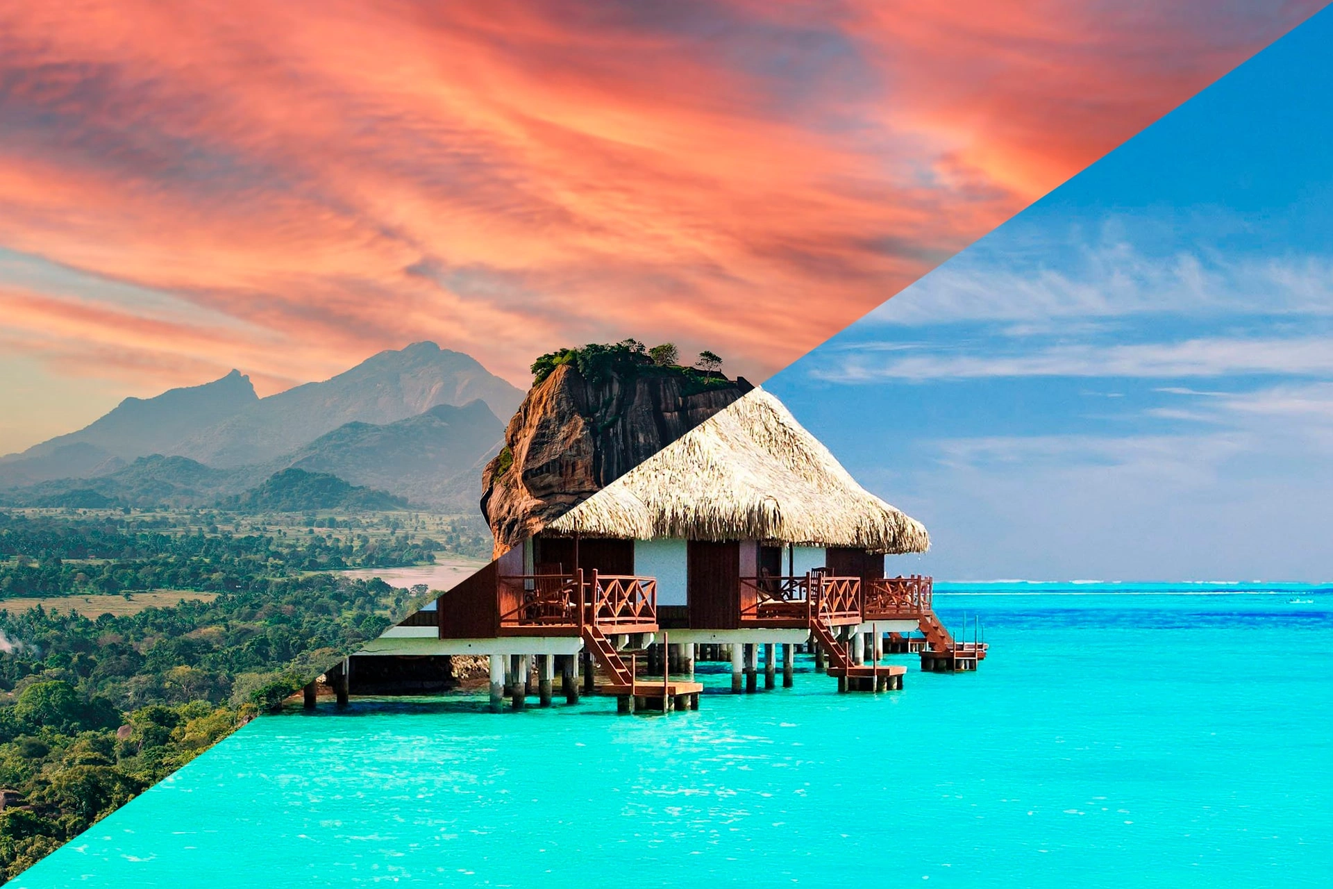 comparison of sri lanka tour with maldives