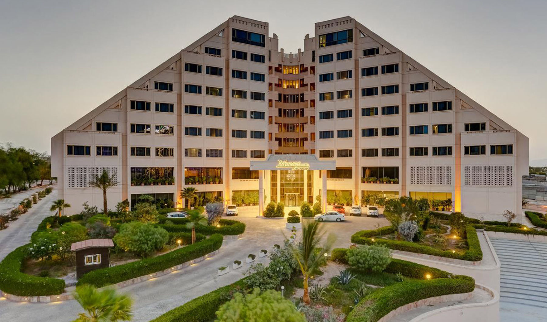 tour of kish mirage hotel